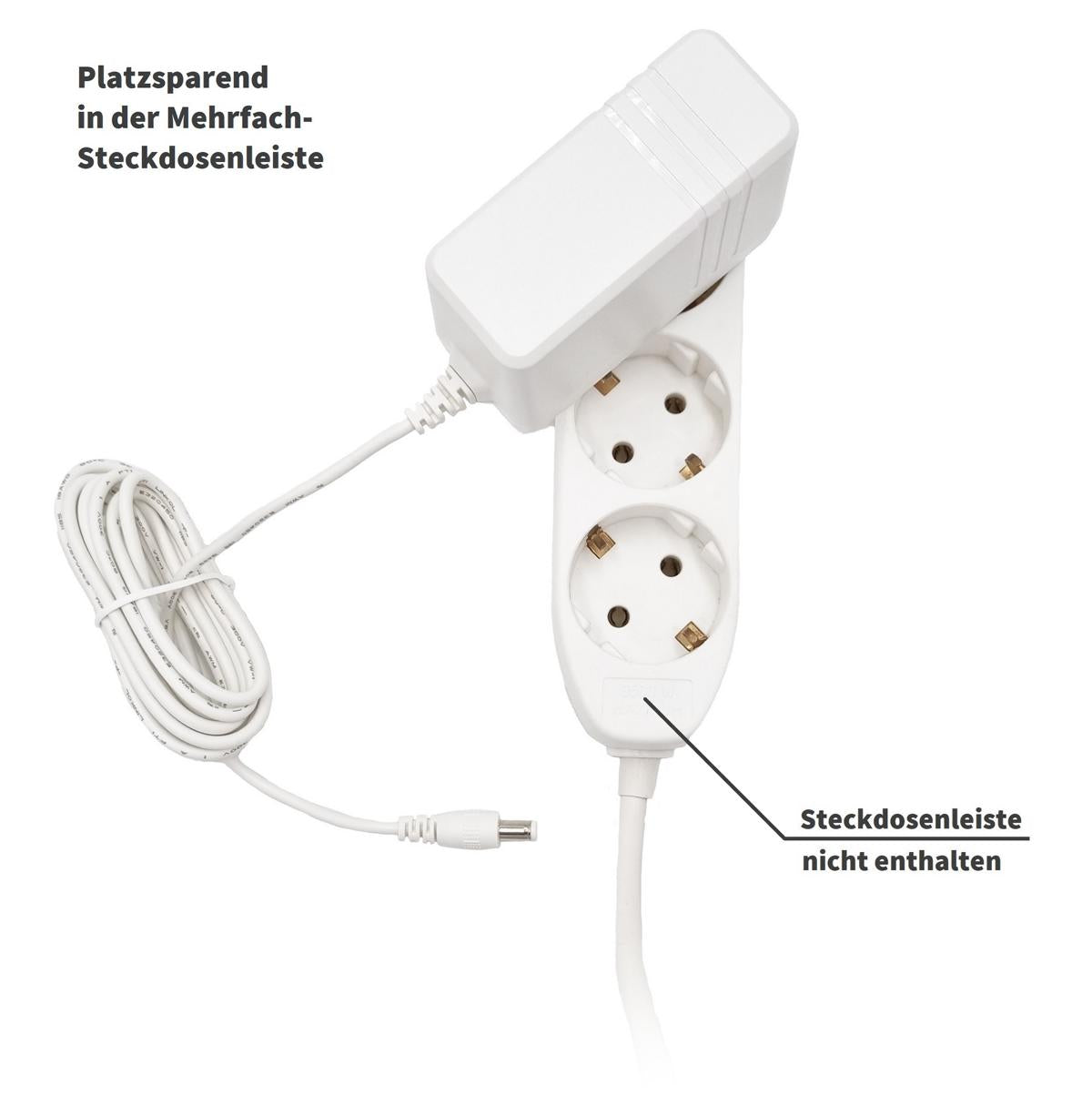 GEQUDIO Fritzbox Netzteil Ersatz 12V 3,5A 42W, Weiß