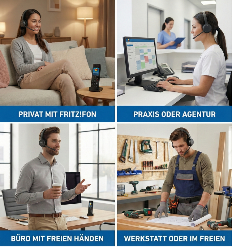 DECT Headset für FRITZ!Box
