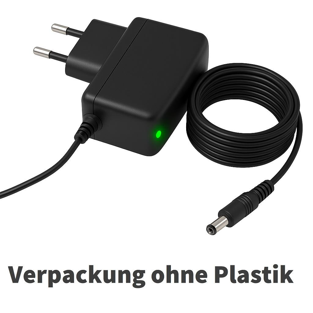GEQUDIO 12V 2A Netzteil für Stoov & Universal Kinder Elektroauto 5,5mm