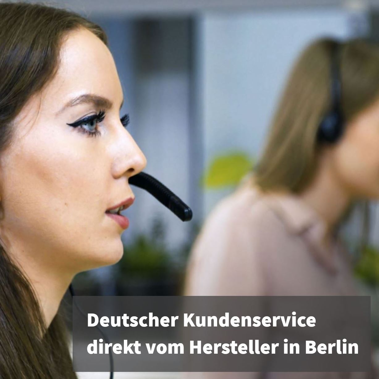 GEQUDIO Schnurlos Headset GB-2 mit Ladestation (ohne USB-Adapter)