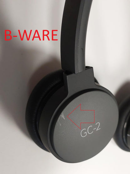 ⚠ B-WARE Kleine Kratzer ⚠ GEQUDIO GC-2 DECT Headset (2-Ohr) für FritzBox