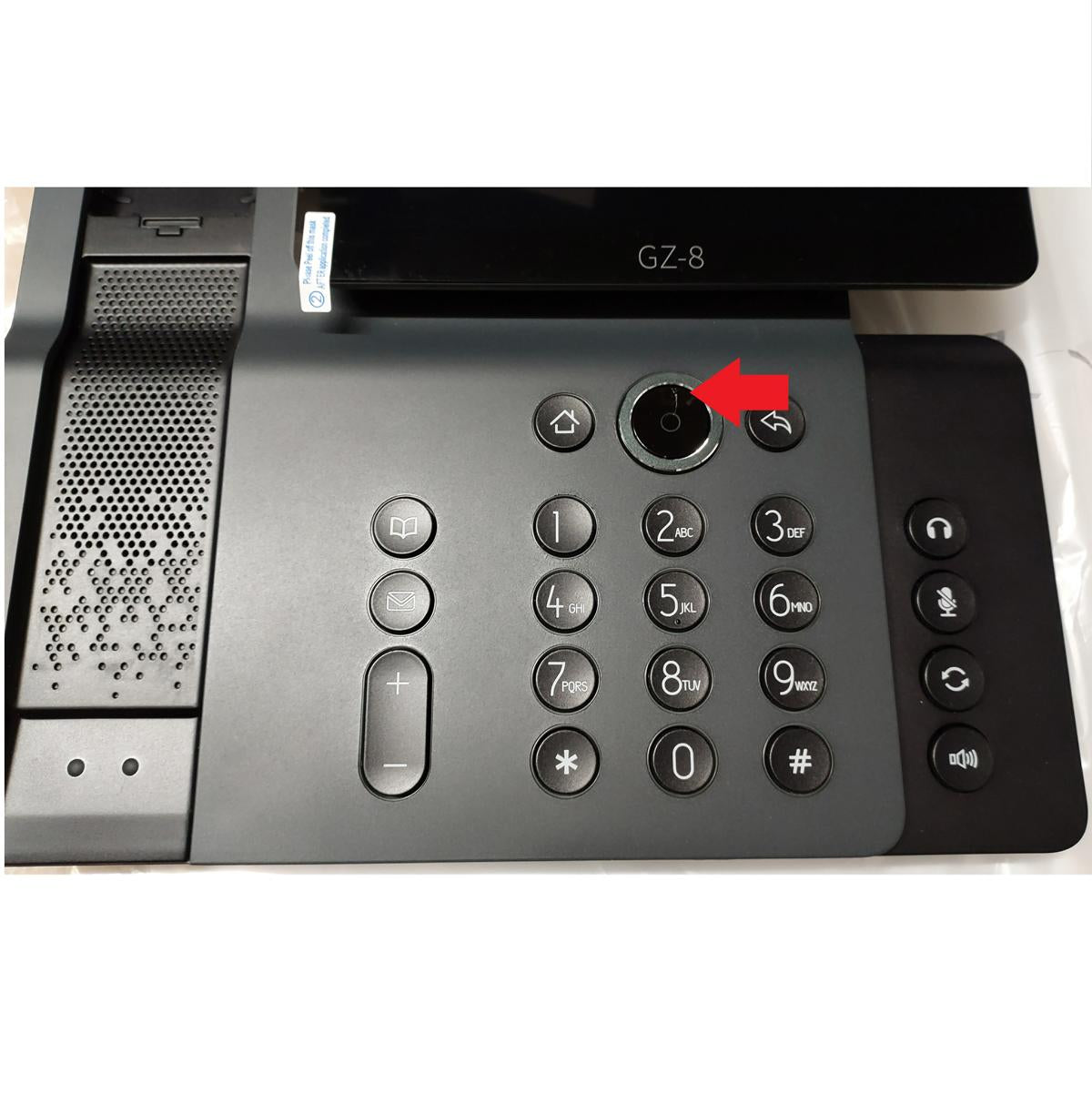 ⚠ B-WARE Kleine Kratzer ⚠ GEQUDIO High-End IP Telefon GZ-8 mit Netzteil - Fritzbox, Telekom kompatibel