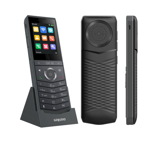 GEQUDIO GW-30 WLAN IP Telefon schnurlos