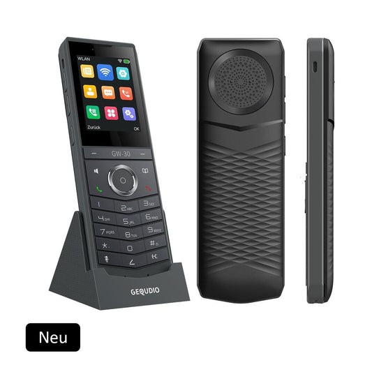 GEQUDIO GW-30 WLAN IP Telefon schnurlos