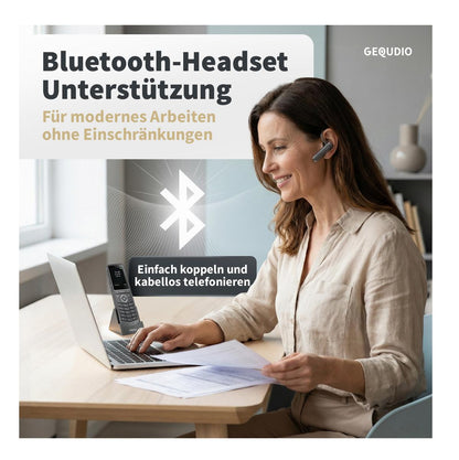 GEQUDIO GW-30 WLAN IP Telefon schnurlos