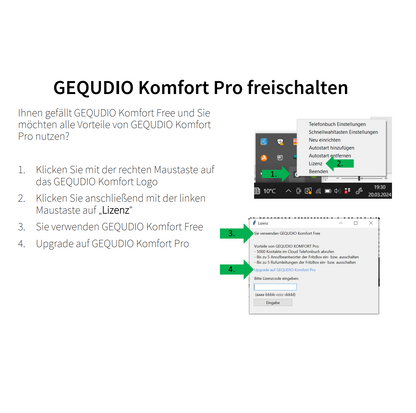 Jahreslizenz GEQUDIO Komfort Pro
